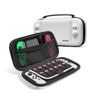 tomtoc - Carrying Case for Nintendo Switch/OLED Model, Protective Hard Portable  Carry Travel Cas... - Large Front