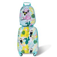 Costway - 2PC Kids Luggage Set 12