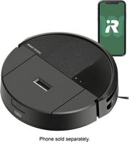 iRobot - Roomba 205 DustCompactor Robot Vacuum - Black - Large Front