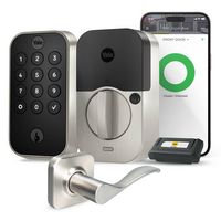 Yale - Assure Lock 2 - Smart Lock Wi-Fi Deadbolt with Push Button Keypad | Key Access - Norwood H... - Large Front