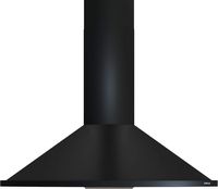 Zephyr - 36 inches - Convertible - Wall Range Hood - Black - Large Front
