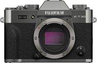Fujifilm - X-T30 III Mirrorless Camera (Body Only) 6K Video - Charcoal Silver - Large Front