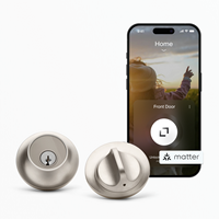 Level - Lock (Matter) – World's Smallest, Most Beautifully Designed Matter-Over-Thread Smart Lock... - Large Front