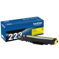 Brother - TN223Y Standard-Yield Toner Cartridge - Yellow - Large Front
