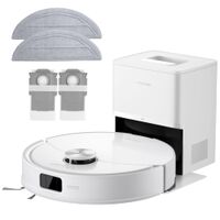 Roborock - Q10 Series Robot Vacuum & Mop w/Vibrating & Liftable Mop, Self-Empty Dock, Anti-Tangle... - Large Front