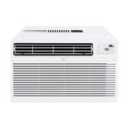 LG - 700 Sq. Ft. 14,000 BTU Smart Window Air Conditioner - White - Large Front