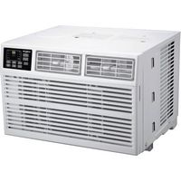 Whirlpool - 1,000 Sq. Ft. 18,000 BTU 230V Window Mounted Air Conditioner with Supplemental Heat -... - Large Front