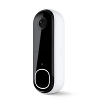 Arlo - Smart Wi-Fi Video Doorbell (2nd Generation) - Wired/Battery Operated with 1080p Resolution... - Large Front