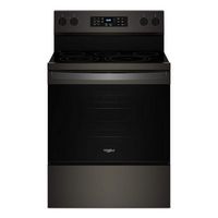 Whirlpool - 5.3 Cu. Ft. Freestanding Electric Convection Range with No Preheat Air Fry and Air Ba... - Large Front
