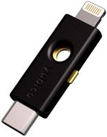 Yubico - YubiKey 5Ci - Two-Factor Authentication Security Key, Dual Connectors for Lightning/USB-... - Large Front