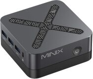 MINIX - Z95 Mini Desktop PC, Intel N95, 16 GB RAM, 512GB SSD - Black - Large Front