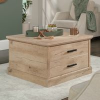 Sauder - Aspen Post Coffee Table Pmo - Prime Oak - Large Front