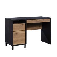 Sauder - Acadia Way Computer  Desk - Black/Brown - Large Front