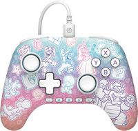 PowerA - Advantage Wired Controller for Nintendo Switch 2 - Mushroom Kingdom - Large Front