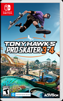 Tony Hawk's Pro Skater 3 + 4 Standard Edition - Nintendo Switch - Large Front