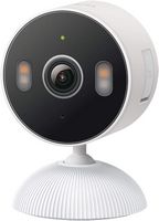 TP-Link - Tapo Indoor/Outdoor 2K Security Plug-In Camera with Advanced AI Motion and Sound Detect... - Large Front