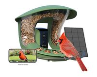 Birdfy 2 Smart Bird Feeder with Camera, AI Bird Recognition, Weatherproof, Eco-Friendly Design - ... - Large Front