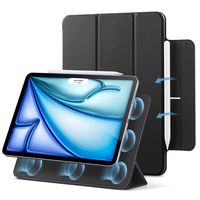 ESR Gear - Rebound Magnetic Keyboard Case 360 for iPad Air 11 2024 - Charcoal Gray - Large Front