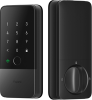 Aqara - UWB Smart Lock U400 Kit with M100 Hub, Matter, Thread, Wifi, Apple Home Key, Fingerprint,... - Large Front