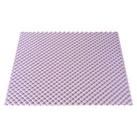 Bestier - 4 Inch Egg Crate Memory Foam Mattress Topper, Cooling Gel Infused Foam Mattress Topper ... - Large Front