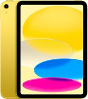 Apple - 11-inch iPad A16 chip with Wi-Fi + Cellular -  128GB - Yellow (Verizon) - Large Front