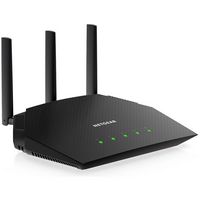 NETGEAR - AX1800 Wi-Fi 6 Router - Black - Large Front