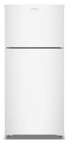 Amana - 28 in. Wide 14.3 cu. ft. Top-Freezer Refrigerator With A Large Crisper Drawer - White - Large Front
