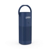 Pure Enrichment - True HEPA Portable Air Purifier - Blue - Large Front