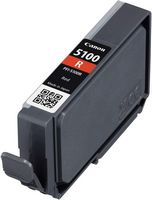 Canon - PFI-5100 AMR LUCIA PRO II Standard Capacity Ink Cartridge - Red - Large Front