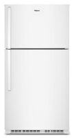 Whirlpool - 33 in. Wide 21.3 cu. ft. Top-Freezer Refrigerator with Total Coverage Cooling - White - Large Front