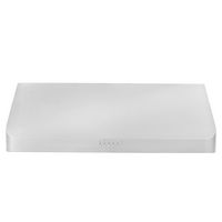 ZLINE - 36 inches - Externally Vented - Under cabinet Range Hood - Brushed Stainless Steel - Large Front
