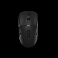 NZXT - Lift Elite Wireless Gaming Mouse with  4K/8K Polling Rates - Wireless - Black - Large Front