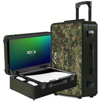 POGA - LUX PlayStation 5 Premium Portable Console Travel Case w/ Trolley and 23