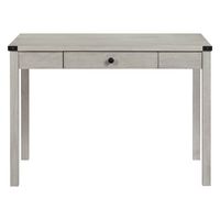 OSP Home Furnishings - Victor Writing Desk - Champagne Oak - Large Front