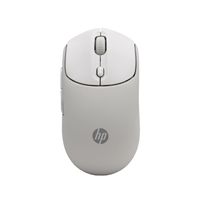 HP - 400 Quiet Wireless Bluetooth Ambidextrous Mouse - Wireless - Maple - Large Front