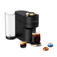 Nespresso - Vertuo Pop+ Coffee and Espresso Maker by Breville - Matte Black - Large Front