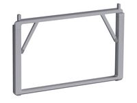 Rain Design mBar Pro + Plus Foldable Laptop Stand - Space Gray - Large Front