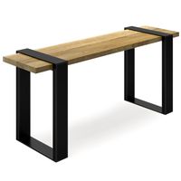 Simpli Home - Nessa Bench - Natural - Large Front