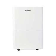Hisense - 35 Pint 3000 Sq. Ft. 8 quarts Bucket Capacity Compact Dehumidifier with Slide-Out Bucke... - Large Front
