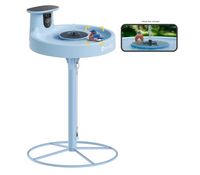 Birdfy Bird Bath Pro AI with Camera, Solar Powered, 1080P HD Bird Camera Auto Capture Bird Bath V... - Large Front