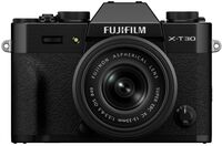 Fujifilm - X-T30 III Body with XC13-33MMF3.5-6.3 OIS 6K lens Kit - Black - Large Front