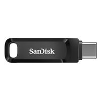 SanDisk - Ultra Dual Drive Go 1TB USB Type-A/USB Type-C Flash Drive - Black - Large Front