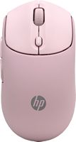 HP - 400 Quiet Wireless Bluetooth Ambidextrous Mouse - Wireless - Pink - Large Front