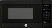 GE - 0.7 Cu. Ft. Countertop Microwave with Convenience Cooking Controls - Black - Large Front