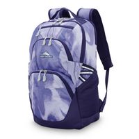 High Sierra - BTS 2020 Swoop SG Backpack - Purple Marble Swirl - Large Front