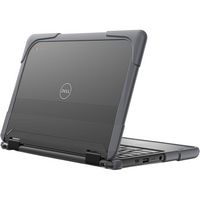 SaharaCase - DualShock Laptop Case for Dell 3120/3110/3100 Clamshell and 2-in-1 Chromebook - Gray... - Large Front