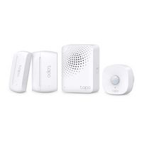 TP-Link - Tapo TTB10 Smart Sensor Starter Kit - Motion Detector, Contact Sensors, and Hub Include... - Large Front