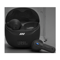 JBL - Tune Flex 2 True Wireless Noise Cancelling Earbuds - Black - Black - Large Front