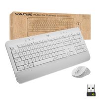 Logitech - Signature MK650 Combo for Business Full-size Wireless Keyboard and Mouse Bundle with S... - Large Front