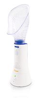CRANE - Personal Corded Steam Inhaler - White/Blue - Large Front